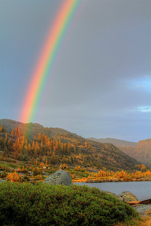 Blazing Rainbow Of Serene Hope