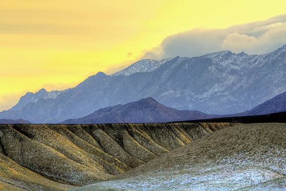 Death Valley Smoothy Sunset