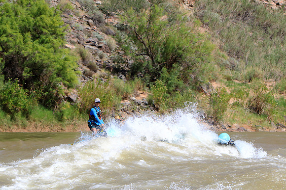 Entering Hermit Rapid