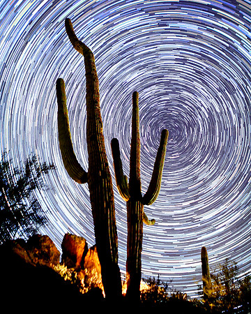 Sonoran Starry Night (large composite)