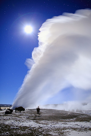 Seeking Warmth Under Steam And Stars