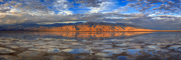 Panamint Salt Pan Sunrise