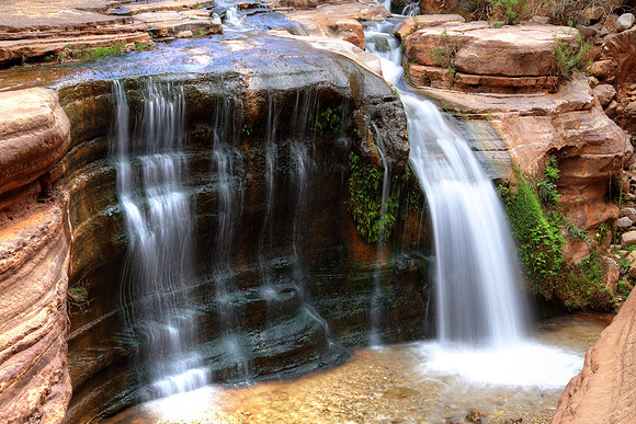 Flowing Falls Of Deer Creek