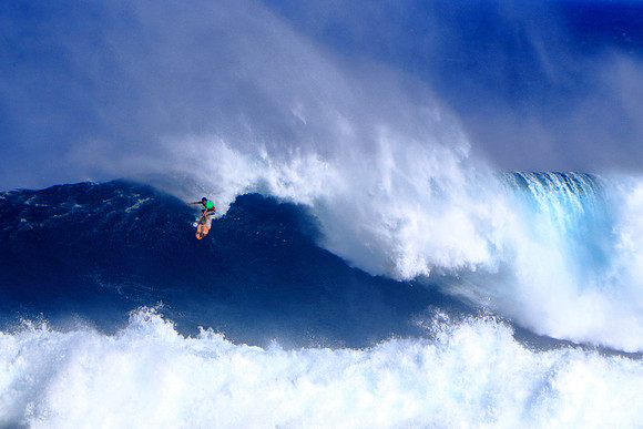 Riding The Big Wave Beauty