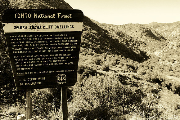 Sierra Ancha Cliff Dwellings Of The Tonto